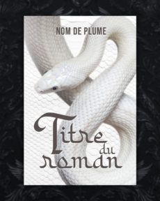 premade couverture prefabriquee serpent blanc couleur dominante
