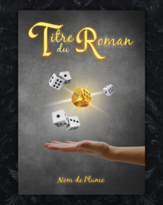 couverture premade prefabriquee dés dé en or