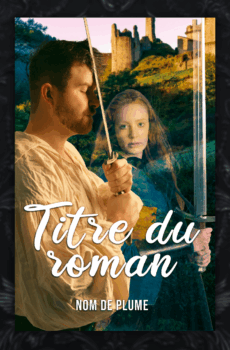 cover premade couverture livre ecosse epee fantome femme homme