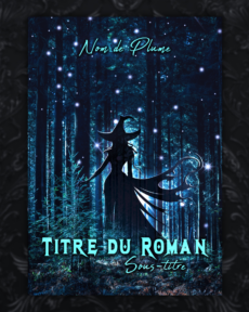 couverture prefabriquee premade sfff sorciere magie
