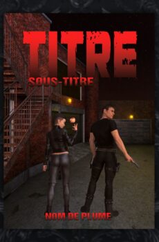 couverture de roman premade prefabrique abordable post apo horreur dystopie anticipation sfff science fiction