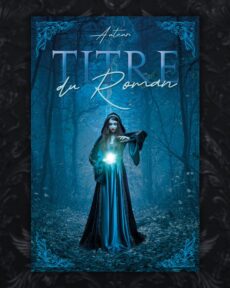 couverture prefabriquee premade sfff fantastique fantasy femme magicienne magie livre litterature