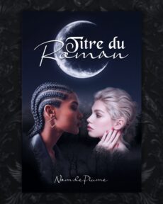 couverture prefabriquee premade romance ff lf fxf lgbtqia+ lesbiennes amour livre