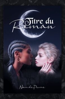 couverture prefabriquee premade romance ff lf fxf lgbtqia+ lesbiennes amour livre